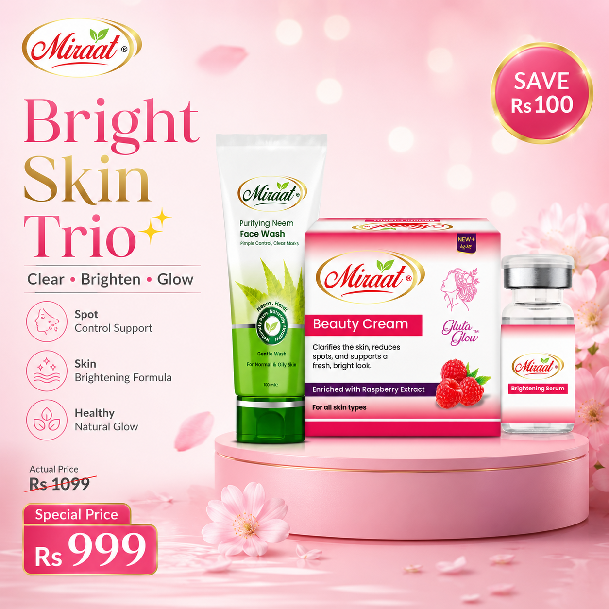 Bright Skin Trio