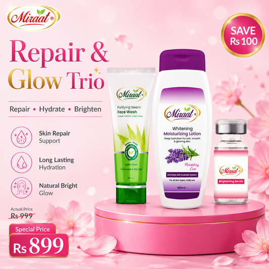 Repair & Glow Trio