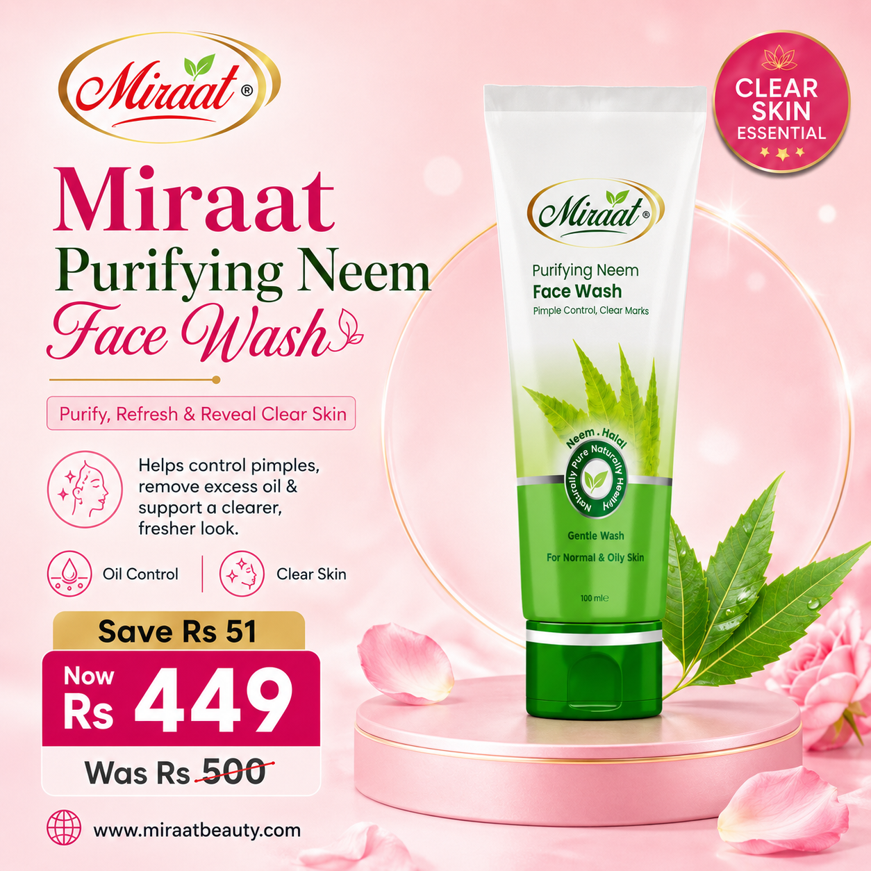 Purifying Neem Face Wash