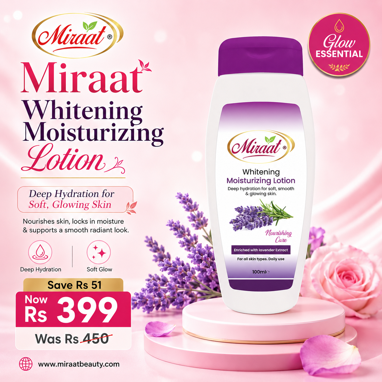 Whitening Moisturizing Lotion